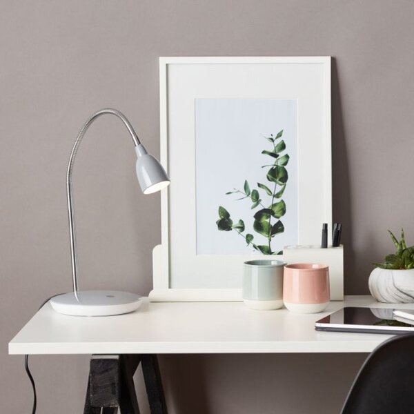Brilliant G92935/11 Stolní lampa ANTHONY LED šedá
