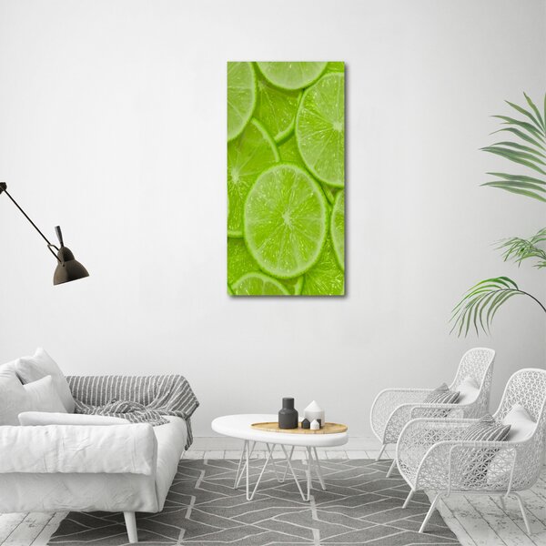 Vertikální Moderní obraz canvas na rámu Limetky ocv-73344255