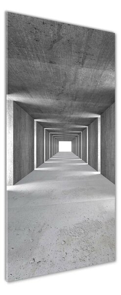 Vertikální Foto obraz fotografie na skle Betonový tunel osv-73367796