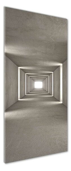 Vertikální Foto obraz fotografie na skle Betonový tunel osv-73368575