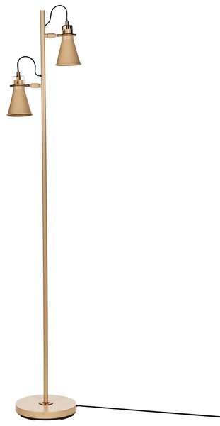 Stojací lampa MOYOLA Nastavitelná Kov Béžová