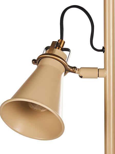 Stojací lampa MOYOLA Nastavitelná Kov Béžová