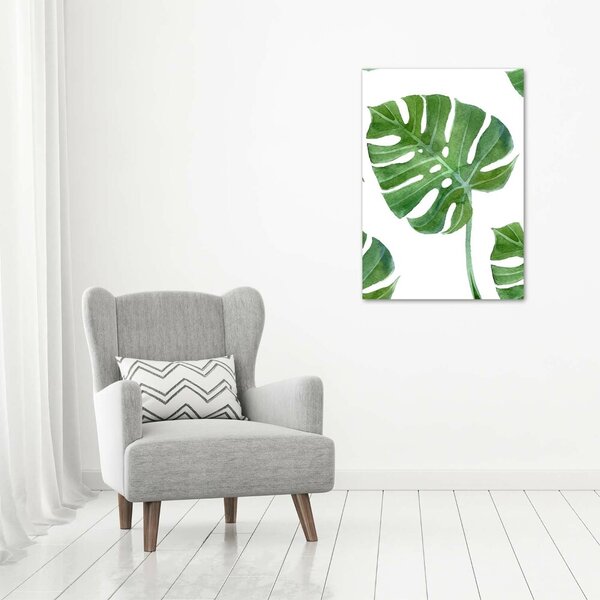 Vertikální Vertikální Foto obraz na plátně do obýváku Monstera ocv-73453998