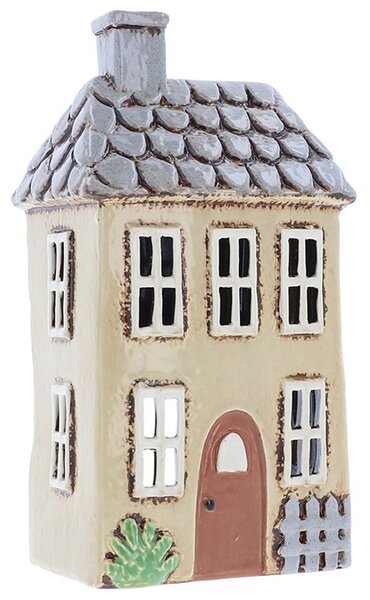 Keramický svícen Domek 23 cm