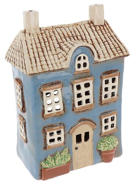 Keramický svícen Domek 23 cm