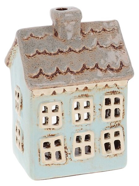 Keramický svícen Domek 13 cm