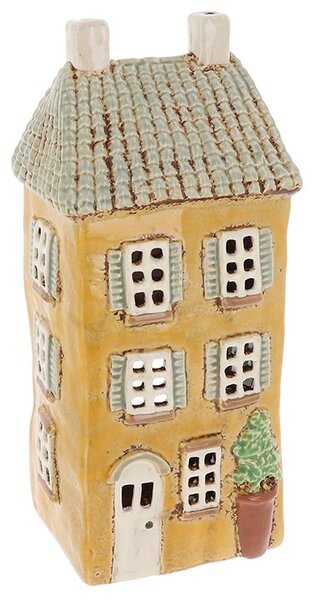 Keramický svícen Domek 28 cm