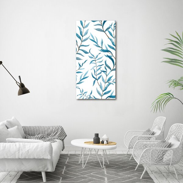 Vertikální Moderní fotoobraz canvas na rámu Listí ocv-73934337