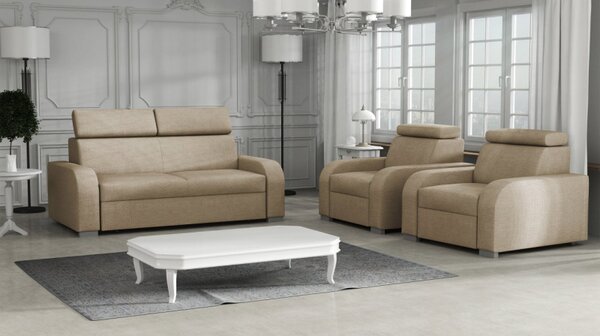 Čalouněný set Losar 3 + 1 + 1, Potah: Crown 4 5902928941005