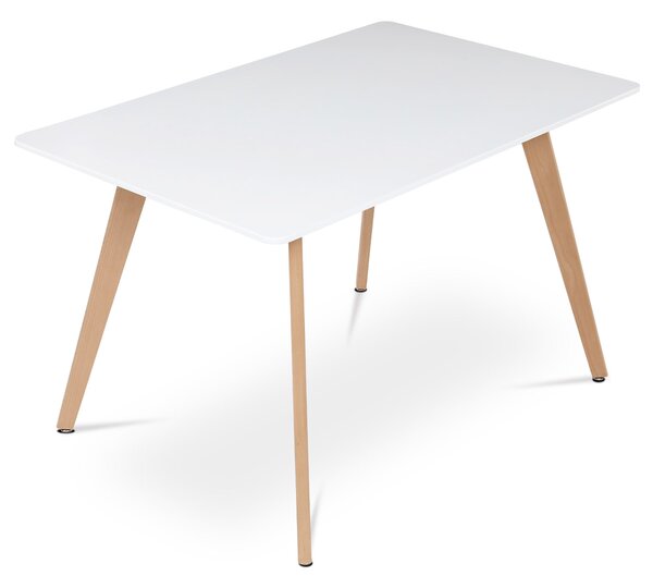 Vikio Jídelní stůl 120x80 bílý AJS102B