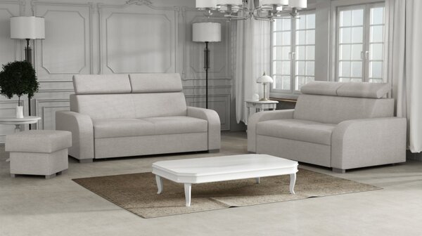 Čalouněný set Losar 3 + 2 + taburet, Potah: Crown 11 5903211340802