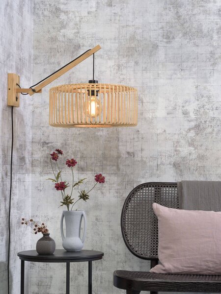 NÁSTĚNNÁ LAMPA BROMO S PŘÍRODNÍ