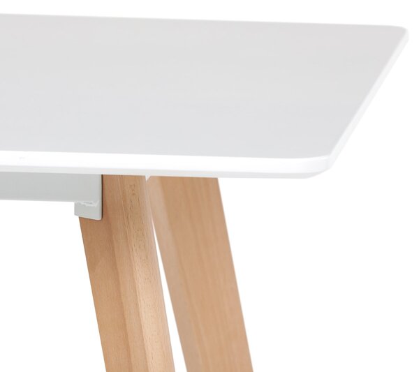 Vikio Jídelní stůl 120x80 bílý AJS102B