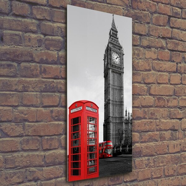 Vertikální Foto obraz fotografie na skle Big Ben Londýn osv-75547756