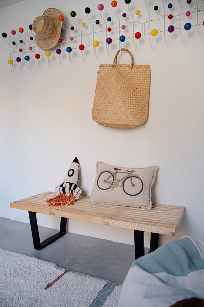 Dětský polštář bikko 35 x 50 cm béžový