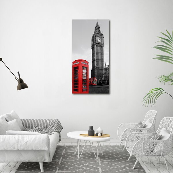 Vertikální Foto obraz na plátně Big Ben Londýn ocv-75547756