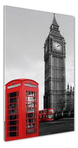 Vertikální Foto obraz fotografie na skle Big Ben Londýn osv-75547756