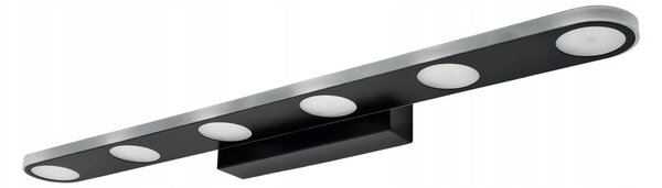 Nástěnné svítidlo TOOLIGHT LED 60 cm černé moderní