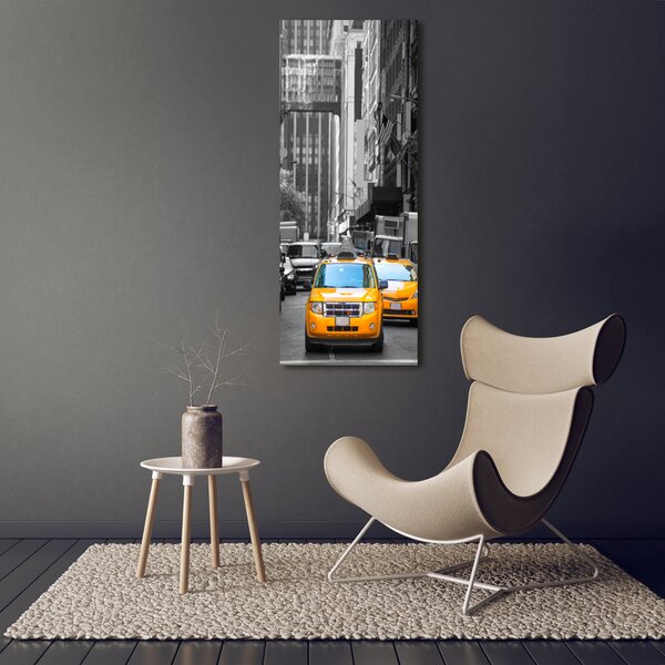 Vertikální Fotoobraz na skle Taxi New York osv-76072209
