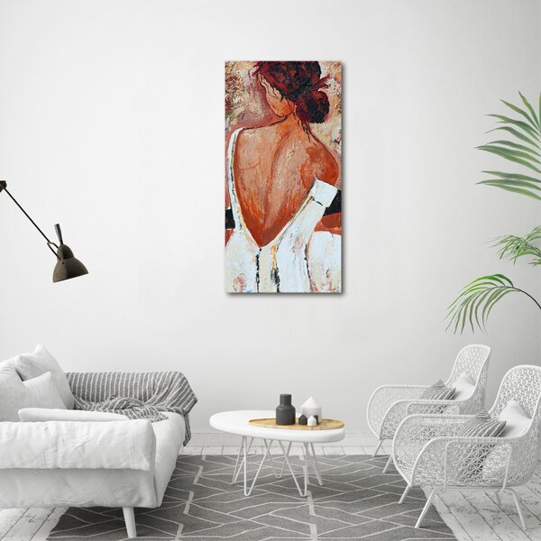 Vertikální Moderní obraz canvas na rámu Žena ocv-76292912