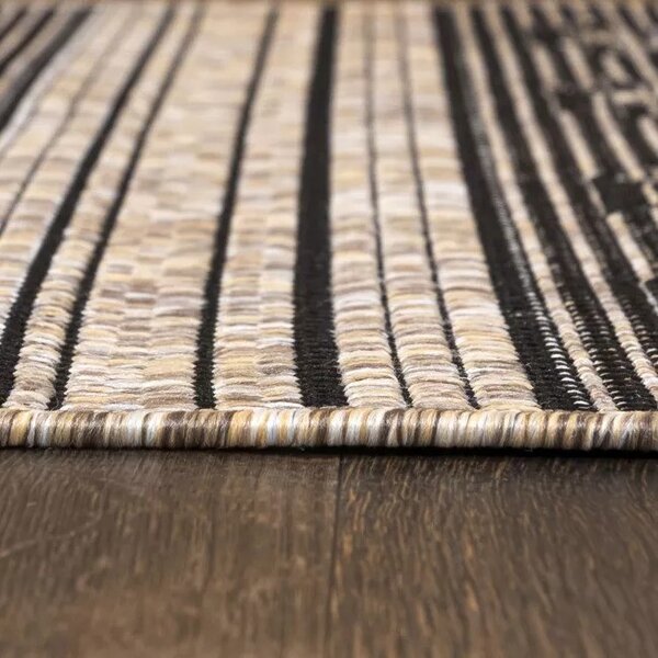 Makro Abra Kusový koberec Sisal MELISSA KL71A hnědý béžový Rozměr: 80x150 cm