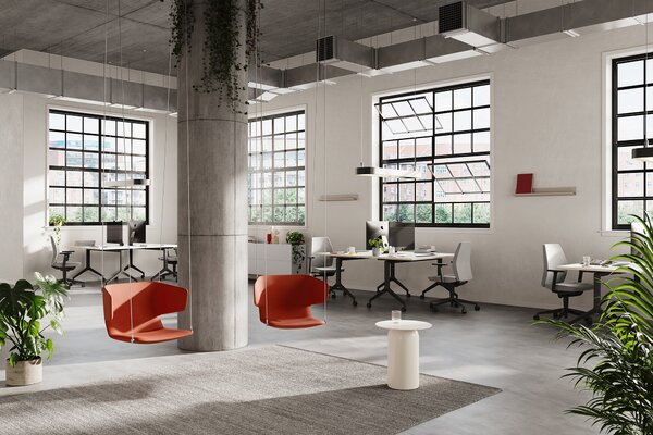 LD SEATING - Závěsné křeslo FLEXI SWING P