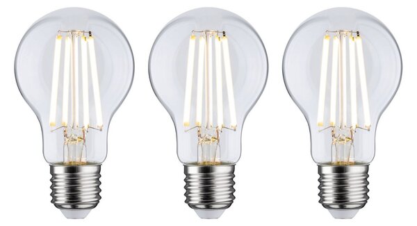 P 29132 Eco-Line Filament 230V LED žárovka E27 3ks-sada 3x4W 3000K čirá - PAULMANN