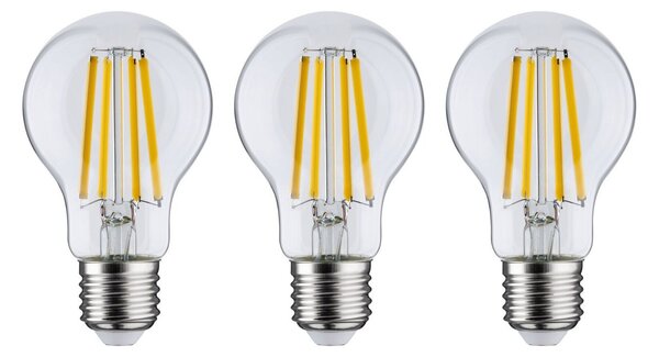 P 29132 Eco-Line Filament 230V LED žárovka E27 3ks-sada 3x4W 3000K čirá - PAULMANN