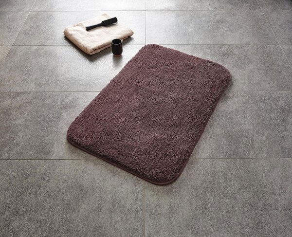Ridder Chic protiskluzová koupelnová předložka 60x90 cm, světle hnědá 7104317