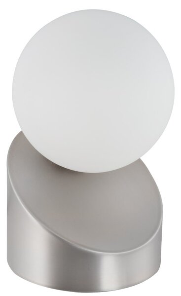 GLOBO 50300101 ALISA dotyková stolní lampička V160mm 1xG9 3W 330/275lm 3000K nikl matný