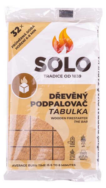 Vingo Dřevěný podpalovač, 32 ks