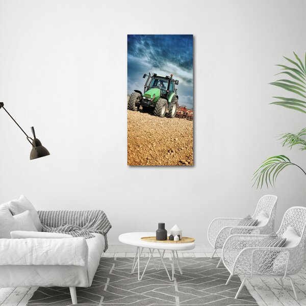 Vertikální Moderní obraz canvas na rámu Traktor ocv-78067155