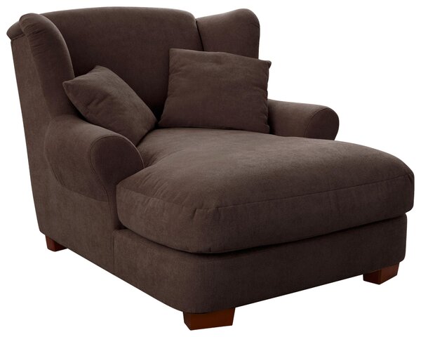 XXL KŘESLO, textil, tmavě hnědá Sit & More - Online Only křesla & taburety, Online Only