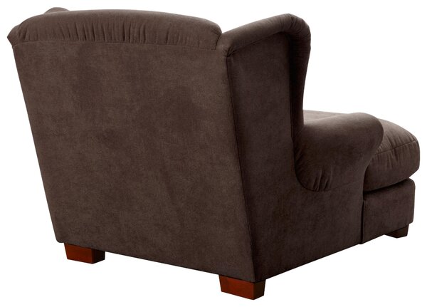 XXL KŘESLO, textil, tmavě hnědá Sit & More - Online Only křesla & taburety, Online Only