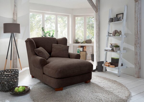 XXL KŘESLO, textil, tmavě hnědá Sit & More - Online Only křesla & taburety, Online Only