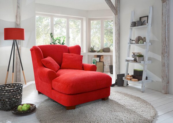 XXL KŘESLO, textil, červená Sit & More - Online Only křesla & taburety, Online Only