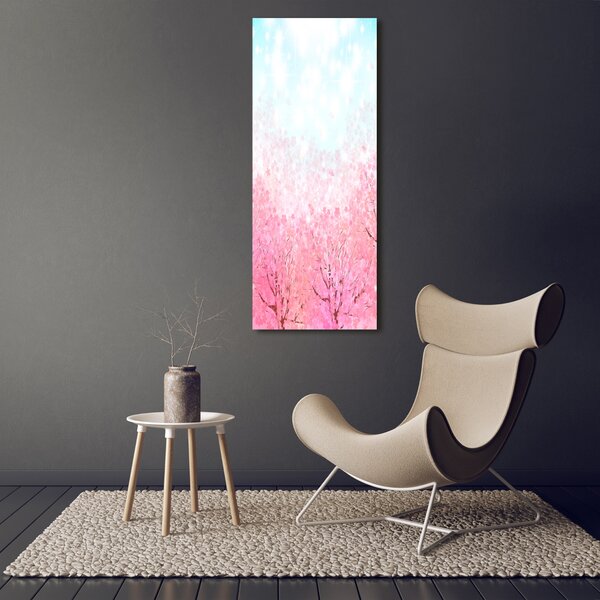 Vertikální Foto obraz canvas Květy višně ocv-78464796