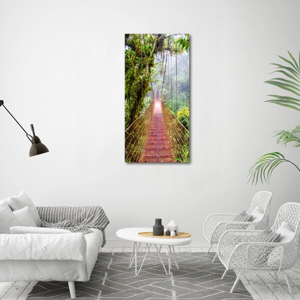 Vertikální Foto obraz canvas Visací most ocv-79141355