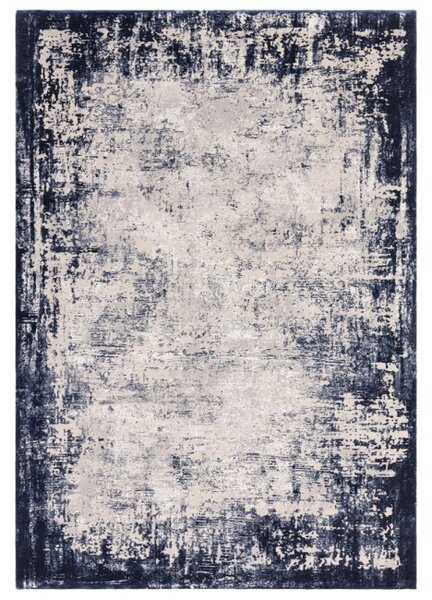 Koberec KUZA BORDER tmavě modrý