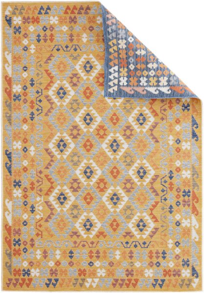 Oboustranný koberec Echo Aztec Navy