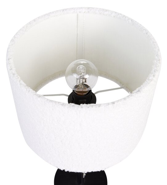 Stolní lampa VINAZCO Buklé Bílá