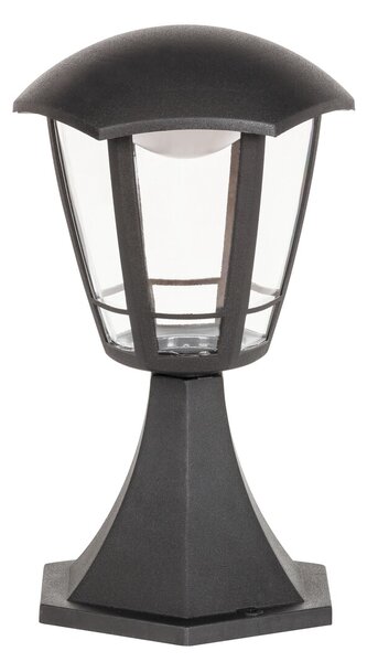 Rabalux 8127 Sorrento LED Zahradní sloupkové světlo | Teplá bílá | 8W | Černá - r-8127