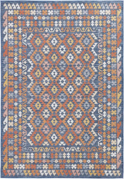 Oboustranný koberec Echo Aztec Navy
