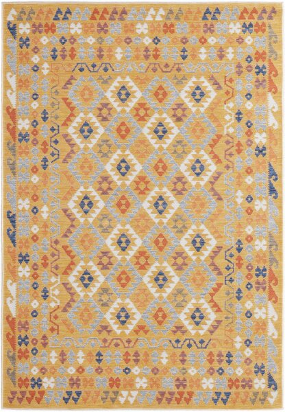 Oboustranný koberec Echo Aztec Navy