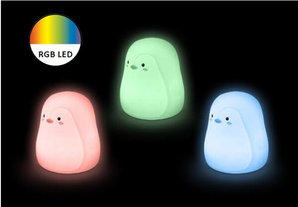 Rabalux 5410 Baloo LED Vnitřní osvětlení | RGB | Teplá bílá | 0,4W | Bílá - r-5410