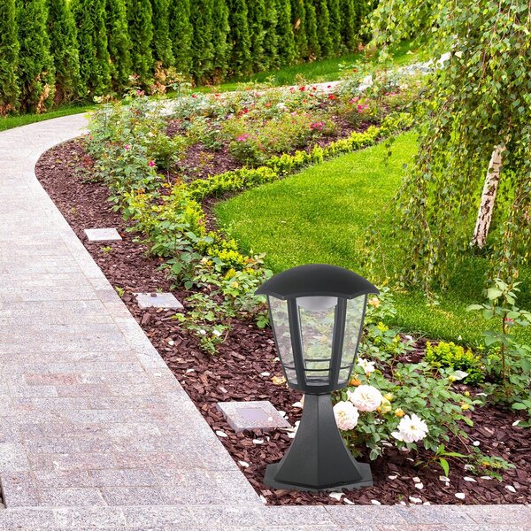 Rabalux 8127 Sorrento LED Zahradní sloupkové světlo | Teplá bílá | 8W | Černá - r-8127