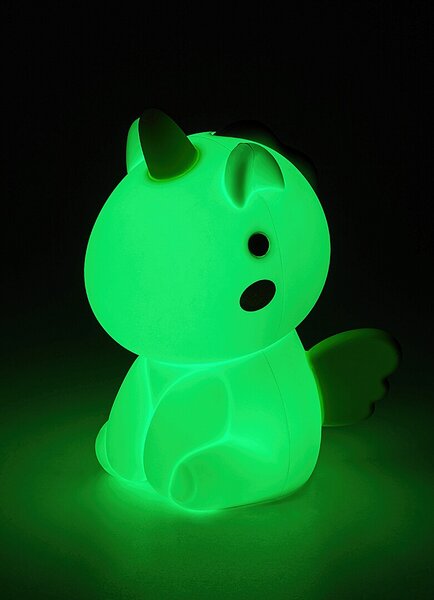 Dětská LED RGB nabíjecí lampička Unicoo 0,45W stmívatelná - Rabalux - LED lampičky a svítilny > Stolní LED lampičky