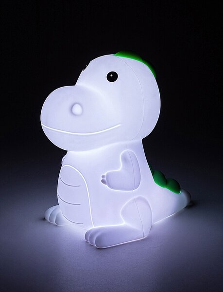 Rabalux Dětská LED RGB nabíjecí lampička Dinoo 0,45W stmívatelná 76021