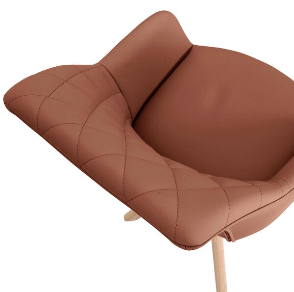 ŽIDLE S PODRUČKAMI, koňaková Landscape - Jídelní židle