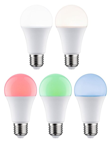P 29144 Standard 230V Smart Home Zigbee 3.0 LED žárovka E27 9W RGBW+ stmívatelné mat - PAULMANN